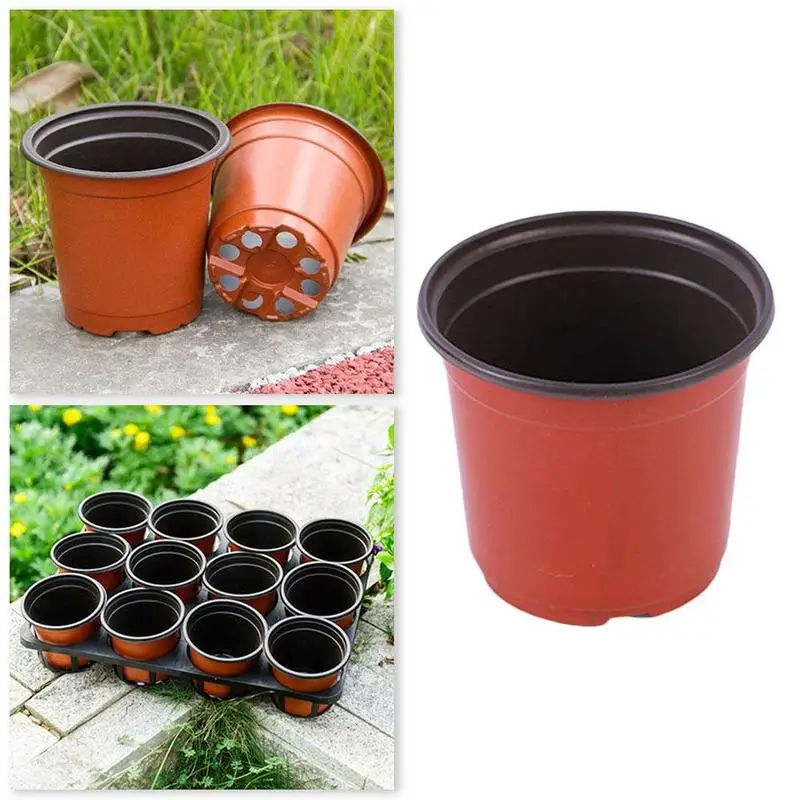 10pcs Home Garden Flower Pot Nursery Transplanting Flower Seedling Pot Plastic Planting Box Drop-Proof Seedling Pot Hot Sale
10pcs Home Garden Flower Pot Nursery Transplanting Flower Seedling Pot Plastic Planting Box Drop-Proof Seedling Pot Hot Sale