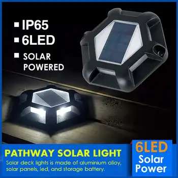 Buried-Light Lamp Solar Energy high pressure outdoor waterproof 6 LED road lamp deck step foot lamp
Buried-Light Lamp Solar Energy high pressure outdoor waterproof 6 LED road lamp deck step foot lamp