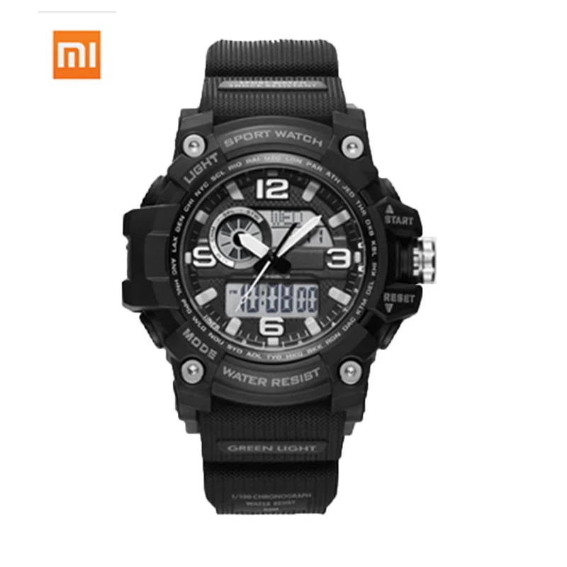 Xiaomi TwentySeventeen smart watch Dual Display Electronic Watch Calendar Waterproof watch Sports mens Watch Digital smartwatch
Xiaomi TwentySeventeen smart watch Dual Display Electronic Watch Calendar Waterproof watch Sports mens Watch Digital smartwatch