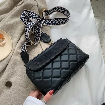 2020 Summer Female Shoulder Bag Broadband Small Square Crossbody Bags For Women Bolsas Feminina Bolsos Mujer Fashion Leather 
2020 Summer Female Shoulder Bag Broadband Small Square Crossbody Bags For Women Bolsas Feminina Bolsos Mujer Fashion Leather