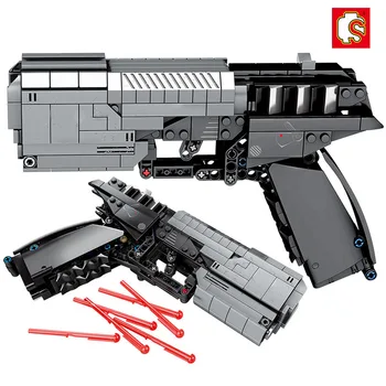 431pcs Toy Guns Building Blocks technic Sembo Block The Signal Gun Assembly Bricks sets Toys for Children
431pcs Toy Guns Building Blocks technic Sembo Block The Signal Gun Assembly Bricks sets Toys for Children