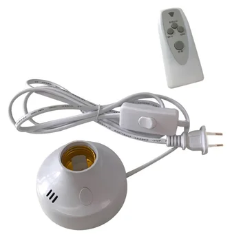 Remote Control Timing UV Light Lampholder E27 Light Bulb Base for Home Bar with EU Plug - Light Bulb and Battery Not Included
Remote Control Timing UV Light Lampholder E27 Light Bulb Base for Home Bar with EU Plug - Light Bulb and Battery Not Included
