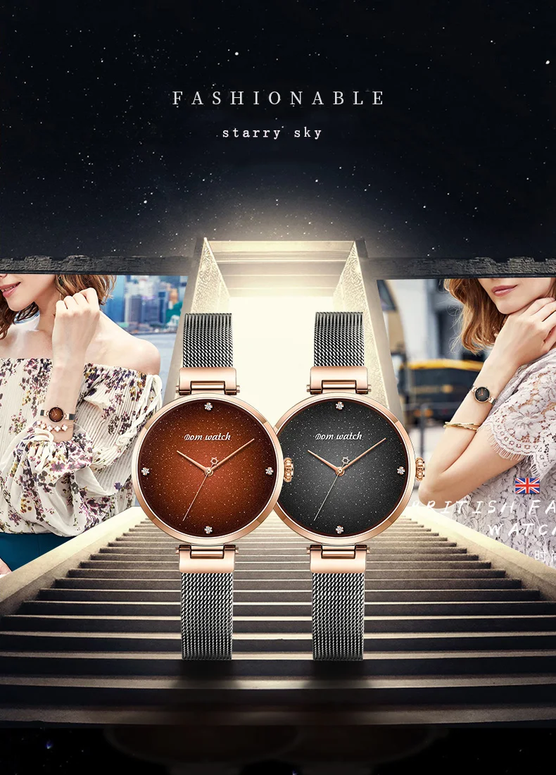 DOM Luxury Fashion Female Quartz Wrist Women Watches H67b03eba33a8473f9085d57288e78e7cT women watch
