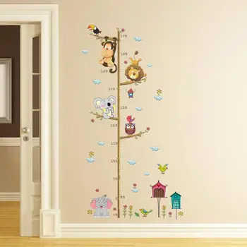Fashion Cute Cartoon Style Height Measurement Sticker Children's Room Wall Decoration Growth Chart Decal Wall Stickers
Fashion Cute Cartoon Style Height Measurement Sticker Children's Room Wall Decoration Growth Chart Decal Wall Stickers