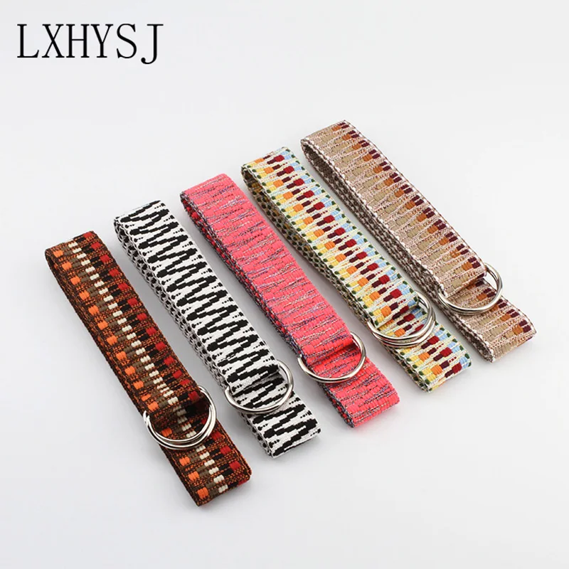 Women's Woven New Belt Fashion Wild Jeans Double Ring Buckle Belts Retro Minimalism Female Student Dress Waist Belt 130 Cm
Women's Woven New Belt Fashion Wild Jeans Double Ring Buckle Belts Retro Minimalism Female Student Dress Waist Belt 130 Cm