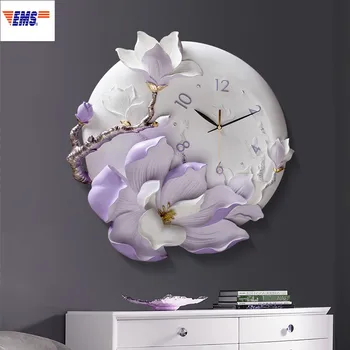 MODERN SIMPLE LUXURY 3D STEREOSCOPIC EMBOSSED SIMULATION PEONY WALL CLOCK LIVING ROOM BACKGROUND WALL PENDANT X3146
MODERN SIMPLE LUXURY 3D STEREOSCOPIC EMBOSSED SIMULATION PEONY WALL CLOCK LIVING ROOM BACKGROUND WALL PENDANT X3146