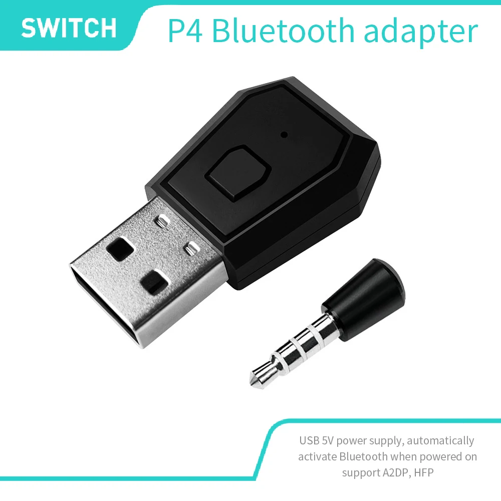 Portable Game Accessory Mini USB Headset Bluetooth 4.0 Adapter Dongle Receiver for PS4 Controller fit for ANY Bluetooth Headsets
Portable Game Accessory Mini USB Headset Bluetooth 4.0 Adapter Dongle Receiver for PS4 Controller fit for ANY Bluetooth Headsets