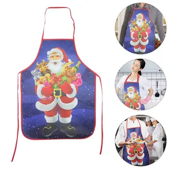 1pc Christmas Elements Design Apron Cooking Apron For Home Restaurant Christmas Decoration Santa Snowman Apron
1pc Christmas Elements Design Apron Cooking Apron For Home Restaurant Christmas Decoration Santa Snowman Apron