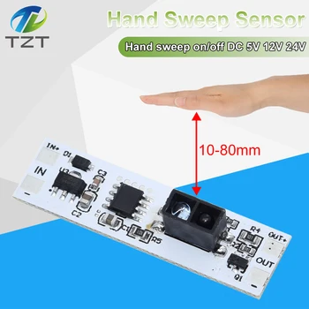 Short Distance Scan Sensor Sweep Hand Sensor Switch Module 36W 3A Constant Voltage for Auto Smart Home Compatible XK-GK-4010A
Short Distance Scan Sensor Sweep Hand Sensor Switch Module 36W 3A Constant Voltage for Auto Smart Home Compatible XK-GK-4010A