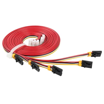 5Pcs 1M NAMA17 42 Stepper Motor Cables for Mini-Rambo Einsy Rambo Rambo 1.3 1.4 F/ Prusa I3 MK2 MK2S MK3 3D Printer
5Pcs 1M NAMA17 42 Stepper Motor Cables for Mini-Rambo Einsy Rambo Rambo 1.3 1.4 F/ Prusa I3 MK2 MK2S MK3 3D Printer