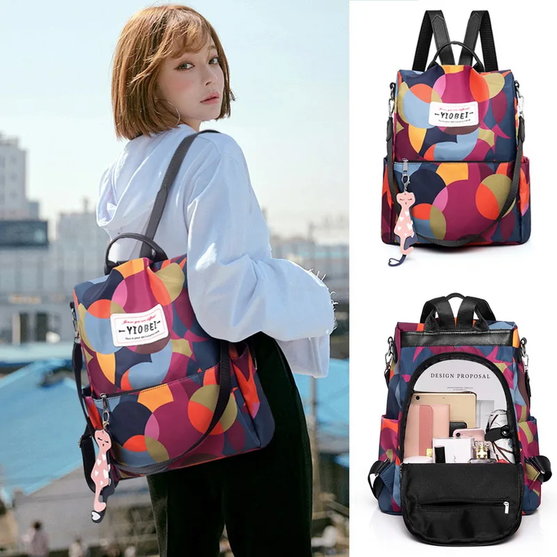 OEAK Women's PU Leather Backpack Rivets Bag Casual Simple Double Shoulder Student Backpack Fashion Large Capacity Travel Bag
OEAK Women's PU Leather Backpack Rivets Bag Casual Simple Double Shoulder Student Backpack Fashion Large Capacity Travel Bag