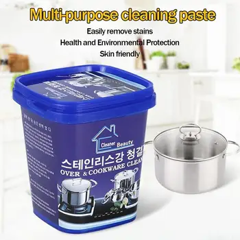 Stainless Steel Cookware Cleaning Paste Household Kitchen Washing Cleaner Scale Strong Chemicals Pot Bottom Decontamination E9G5
Stainless Steel Cookware Cleaning Paste Household Kitchen Washing Cleaner Scale Strong Chemicals Pot Bottom Decontamination E9G5