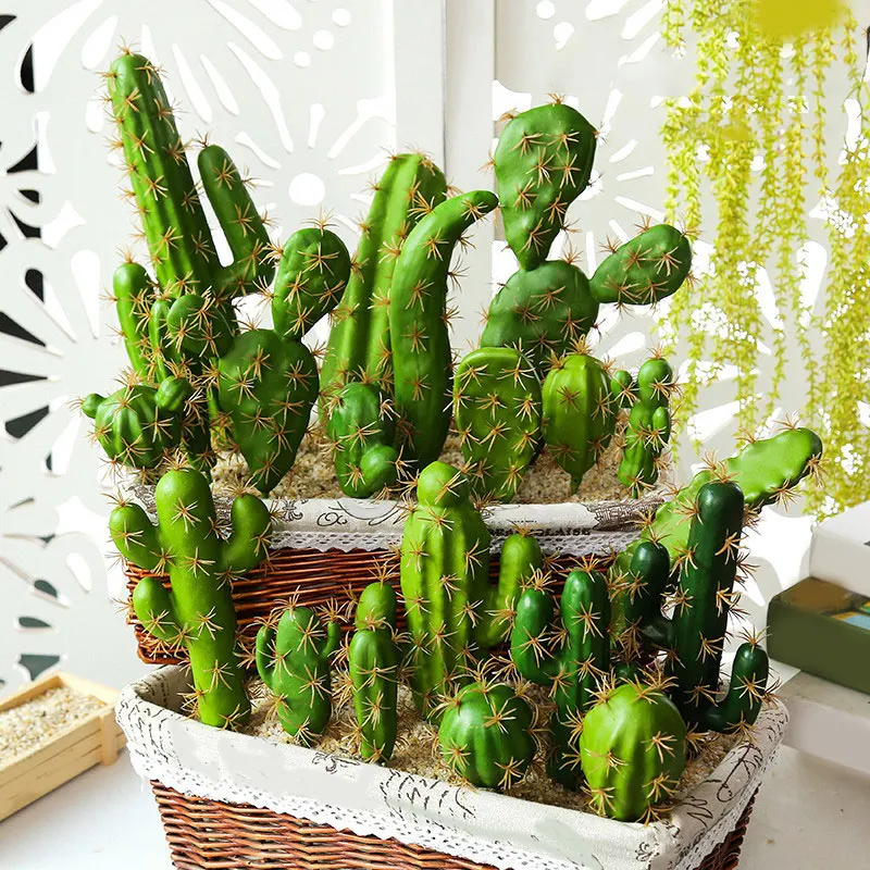Artificial Cactus Green Plant Desktop Creative DIY Fake Table Cactus Plant Foreign Trade Excellent Products Table Holiday
Artificial Cactus Green Plant Desktop Creative DIY Fake Table Cactus Plant Foreign Trade Excellent Products Table Holiday