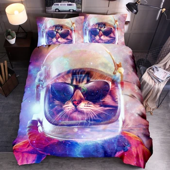 3d Print Bedding Set Cat Animal Design Cartoon Bed Linen Double Single Queen Duvet Cover Princess Bedclothes For Adult Children
3d Print Bedding Set Cat Animal Design Cartoon Bed Linen Double Single Queen Duvet Cover Princess Bedclothes For Adult Children