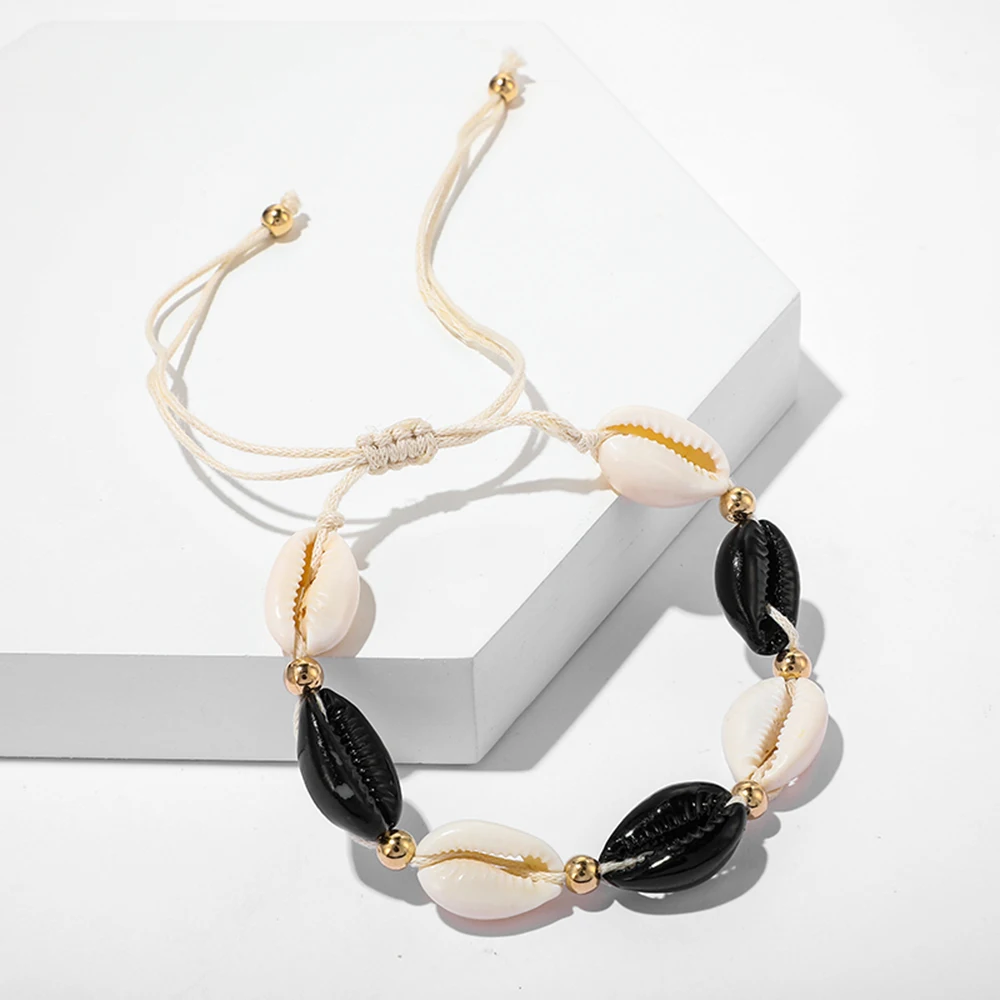 Boho Style Beach Shell Anklets Bracelet Handmade Adjustable String Bracelet On Leg Chain Seashell Anklets for Women Foot Jewelry
Boho Style Beach Shell Anklets Bracelet Handmade Adjustable String Bracelet On Leg Chain Seashell Anklets for Women Foot Jewelry