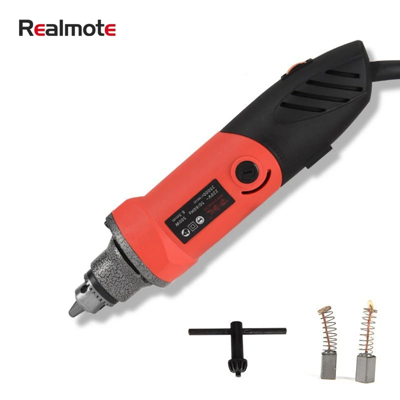 Realmote 500w Mini Electric Grinder 6 Position Variable Speed Machine Rotary Power Tool For Milling Engraving Polishing
Realmote 500w Mini Electric Grinder 6 Position Variable Speed Machine Rotary Power Tool For Milling Engraving Polishing