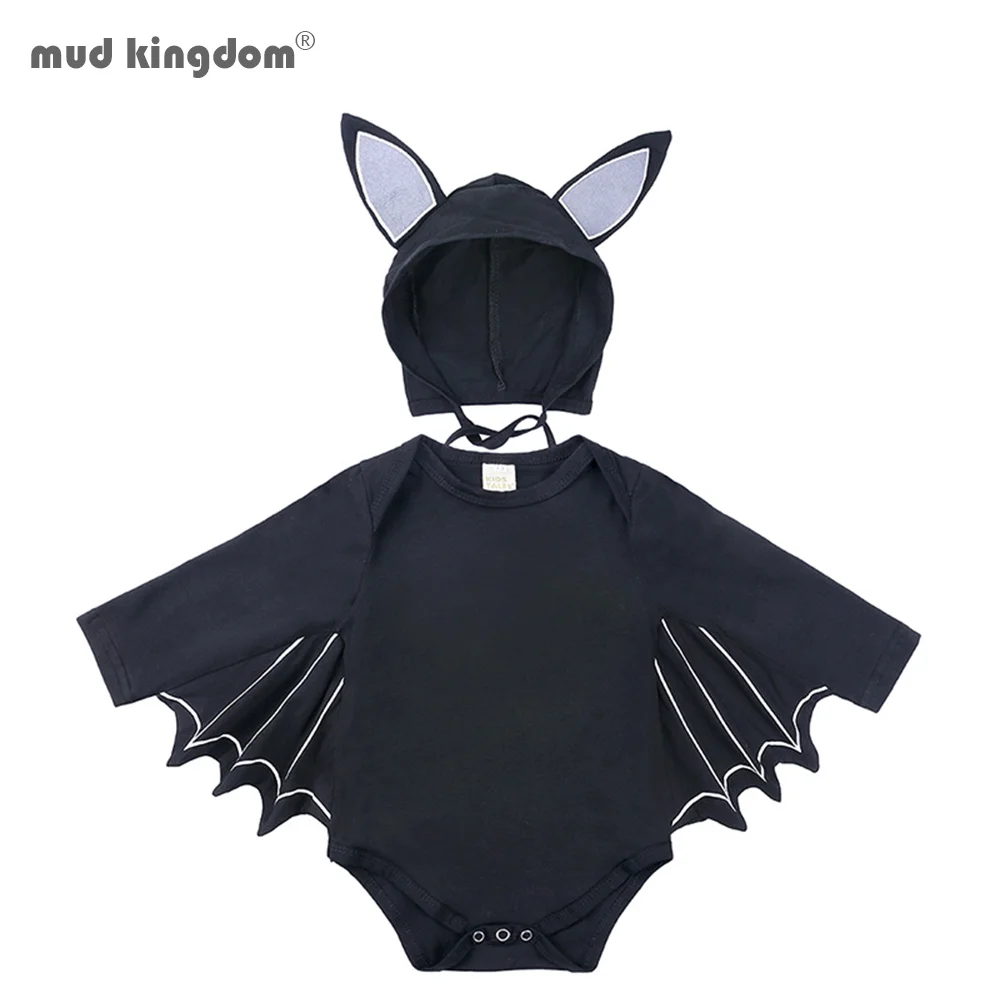 Mudkingdom Boys Girls Rompers Outfits Bat Sleeve Jumpsuit+Hats 2Pcs Children Clothing Set Baby Halloween Clothes 
Mudkingdom Boys Girls Rompers Outfits Bat Sleeve Jumpsuit+Hats 2Pcs Children Clothing Set Baby Halloween Clothes