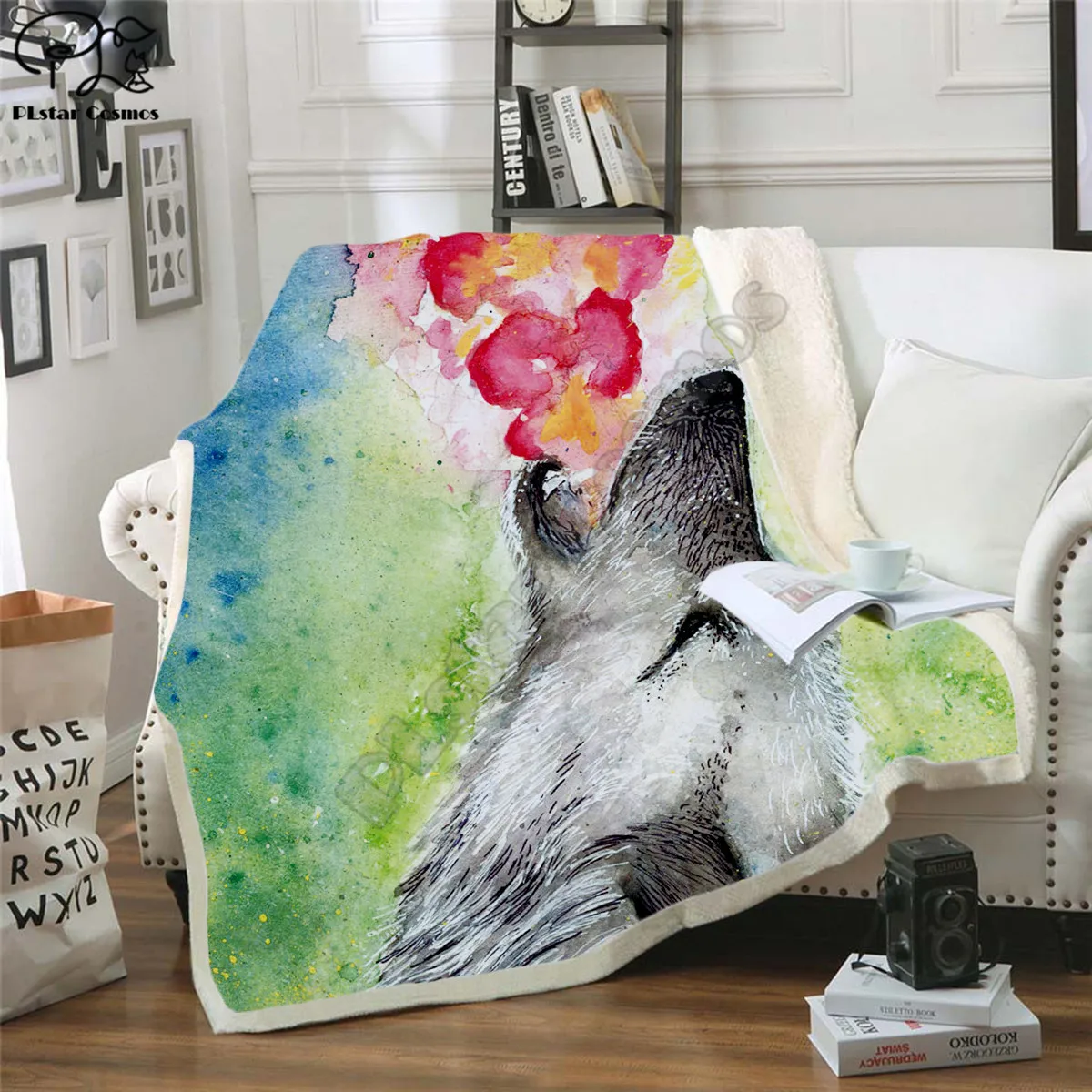 Wolf Fleece Blanket 3D full printed Wearable Blanket Adults/kids Fleece Blanket HOME ACCESSORIES drop shippng style-3
Wolf Fleece Blanket 3D full printed Wearable Blanket Adults/kids Fleece Blanket HOME ACCESSORIES drop shippng style-3