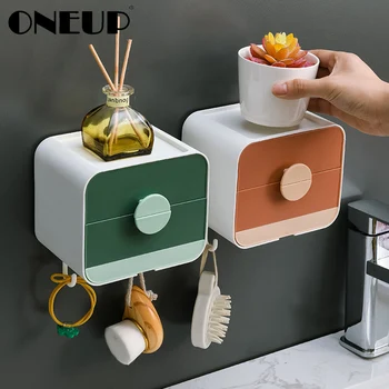 ONEUP Wall Mounted Double Layer Soap Holder Creativity Drain Soap Dish Bathroom Waterproof Storage Box Home Bathroom Accessories 
ONEUP Wall Mounted Double Layer Soap Holder Creativity Drain Soap Dish Bathroom Waterproof Storage Box Home Bathroom Accessories