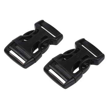 BMBY-1" Replacement Belt Connecting Black Plastic Quick Release Buckle 2 Pcs
BMBY-1" Replacement Belt Connecting Black Plastic Quick Release Buckle 2 Pcs