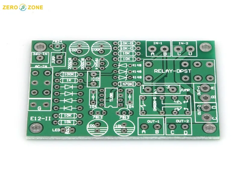E12-II Headphone/Power amplifier AMP Protection circuit PCB can switch with delay
E12-II Headphone/Power amplifier AMP Protection circuit PCB can switch with delay