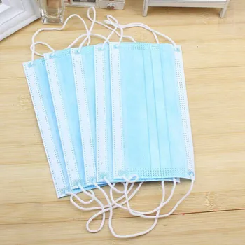Disposable Face Mask 100 pcs/boxs mascarillas Mouth Masks 3 Layer Elastic Earloop Masks blue 200 pcs opp bags individual package
Disposable Face Mask 100 pcs/boxs mascarillas Mouth Masks 3 Layer Elastic Earloop Masks blue 200 pcs opp bags individual package