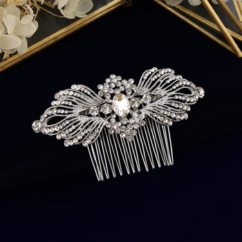 Crystal Wedding Hair Combs Bridal Hair Barrettes Wedding Hair Accessory Evening Headpiece
Crystal Wedding Hair Combs Bridal Hair Barrettes Wedding Hair Accessory Evening Headpiece