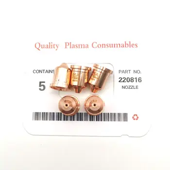 Cutting Torch Consumables Ref: 220816 nozzle tip 65A 25pcs + 220842 electrode 25pcs
Cutting Torch Consumables Ref: 220816 nozzle tip 65A 25pcs + 220842 electrode 25pcs