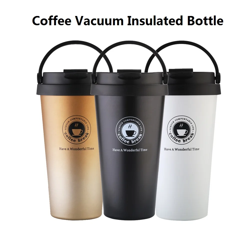 500 ml Vacuum Water Bottle Stainless Steel Insulated Water Bottle Simple Design Travel Mug
500 ml Vacuum Water Bottle Stainless Steel Insulated Water Bottle Simple Design Travel Mug