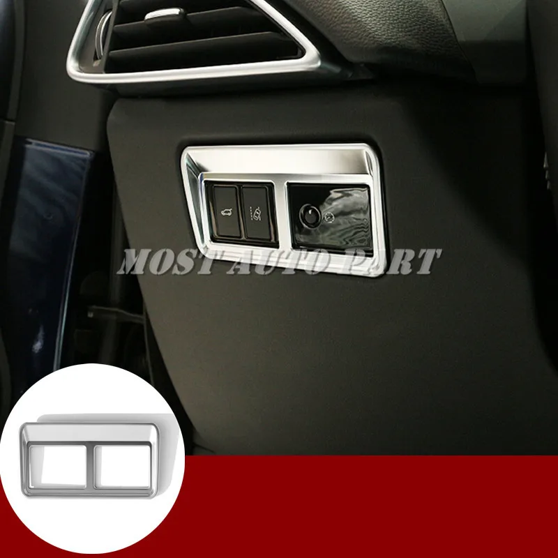 Inner Rear Trunk Button Frame Cover Trim 1pcs For Jaguar XF X260 2016-2021 Car accesories interior decoration | Автомобили и