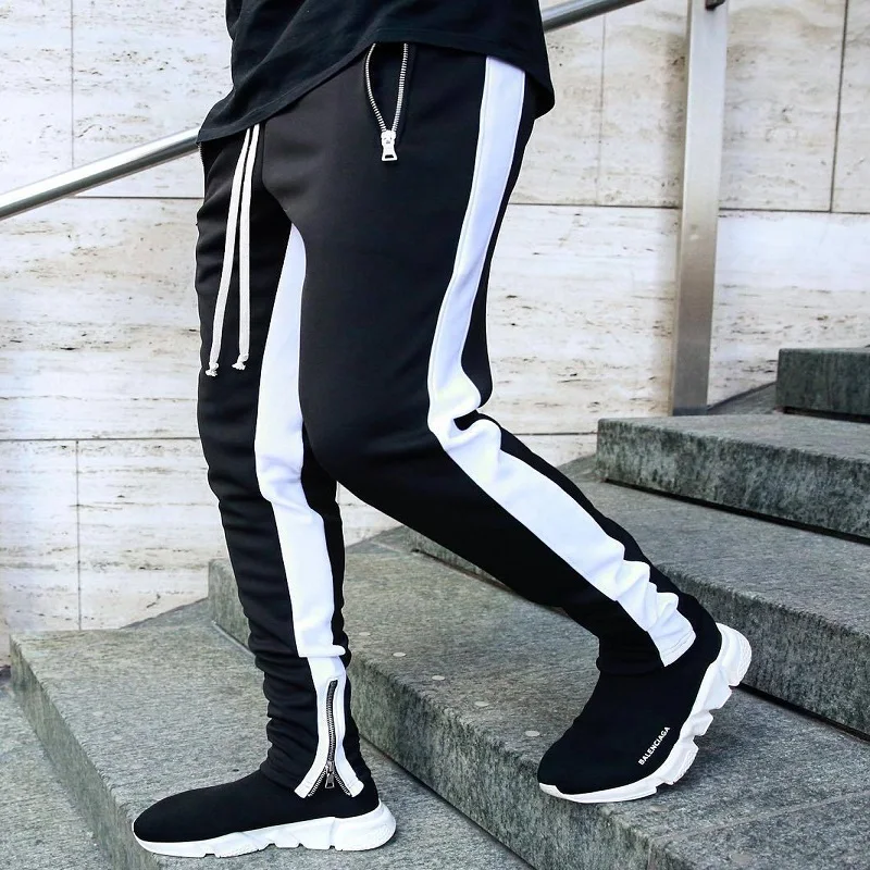 Autumn and Winter Men's Loose Plus Size Beam Pants Stitching Contrast Color Casual Running Training Slim Zipper Sports Trousers
Autumn and Winter Men's Loose Plus Size Beam Pants Stitching Contrast Color Casual Running Training Slim Zipper Sports Trousers