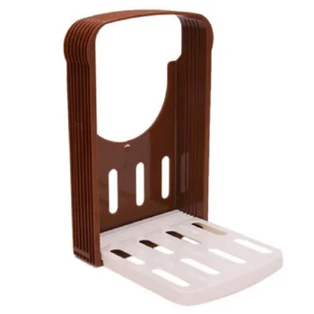 Toast Bread Slicer Stand Plastic Bakeware Slicing Tool Loaf Cutter Rack Foldable Cutting Guide Home Kitchen Gadgets
Toast Bread Slicer Stand Plastic Bakeware Slicing Tool Loaf Cutter Rack Foldable Cutting Guide Home Kitchen Gadgets