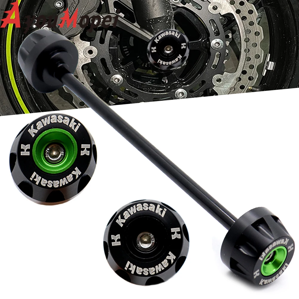 Защита передней оси вилки колеса для KAWASAKI Z650 Z900 Z900RS Z1000 Z750 Z750S Z800 аксессуары
