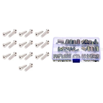 20x M6 x 16mm Metric Hex Socket Countersunk Flat Head Screw Bolts & 100x M4/ M5/ M6/ M8/ M10 Furniture Hex Socket Screw
20x M6 x 16mm Metric Hex Socket Countersunk Flat Head Screw Bolts & 100x M4/ M5/ M6/ M8/ M10 Furniture Hex Socket Screw