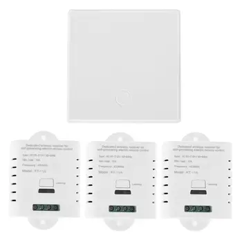 1Set Self-powered Wireless Receiver Module with 1/2/3 Key Switch for Light Lamp 28GE
1Set Self-powered Wireless Receiver Module with 1/2/3 Key Switch for Light Lamp 28GE