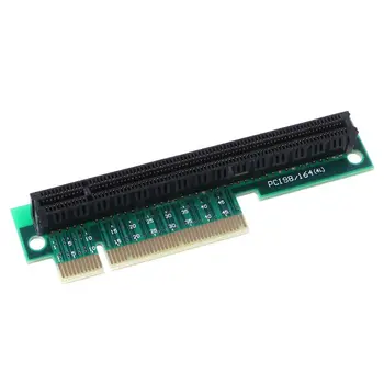 PCI-E 8X to 16X Riser Adapter PCI-Express x8 to x16 90 Degree Right-angle Card Converter for 1U/2U Accessories
PCI-E 8X to 16X Riser Adapter PCI-Express x8 to x16 90 Degree Right-angle Card Converter for 1U/2U Accessories