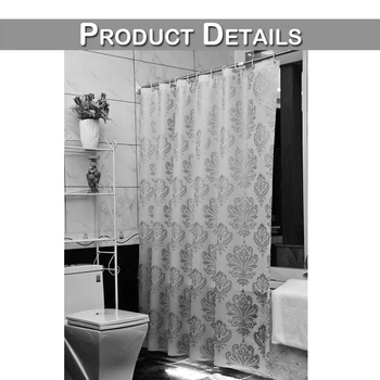 PEVA Morocco Bathroom Curtains Bathing Shower Curtain Waterproof with Hooks anti-bacterial Anti-mould For Home Kitchen Room D30
PEVA Morocco Bathroom Curtains Bathing Shower Curtain Waterproof with Hooks anti-bacterial Anti-mould For Home Kitchen Room D30