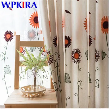 Sunflower Curtain Sheer Living Room Tulle Window Curtain Valance Door Room Divider Drape Home Decoration Volie Curtain X-M056#30
Sunflower Curtain Sheer Living Room Tulle Window Curtain Valance Door Room Divider Drape Home Decoration Volie Curtain X-M056#30