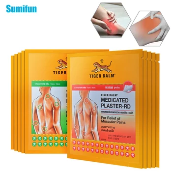 2pcs/bag Thailand Tiger Herbal Pain Relieving Patch Balm Capsicum And Cool Plaster Joint Back Neck Knee Pain Arthritis C1684
2pcs/bag Thailand Tiger Herbal Pain Relieving Patch Balm Capsicum And Cool Plaster Joint Back Neck Knee Pain Arthritis C1684