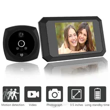 720P Video Doorbell 3.5" Monitor Video Doorbell Digital Viewer Video-eye Door Peephole Camera Photo Record 
720P Video Doorbell 3.5" Monitor Video Doorbell Digital Viewer Video-eye Door Peephole Camera Photo Record