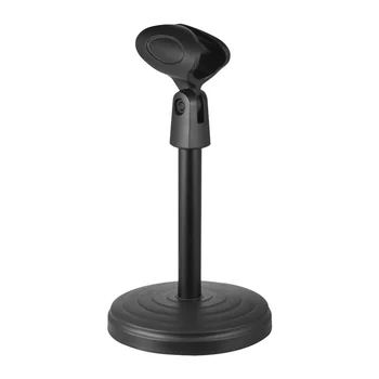 Portable Fixed Desk Microphone Stand Mic Holder with Clip 205mm Height for Meetings Lectures Podcasts Black
Portable Fixed Desk Microphone Stand Mic Holder with Clip 205mm Height for Meetings Lectures Podcasts Black