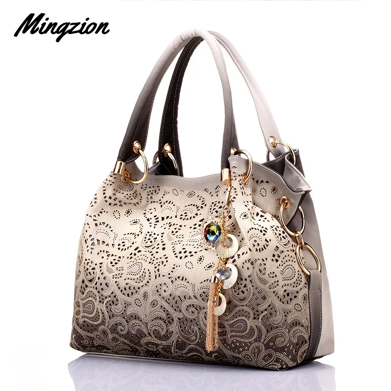 Mingzion Women Soft Leather Handbag Floral Print Female Hollow Shoulder Bag Ladies Casual Totes Fashion Crossbody Bags
Mingzion Women Soft Leather Handbag Floral Print Female Hollow Shoulder Bag Ladies Casual Totes Fashion Crossbody Bags