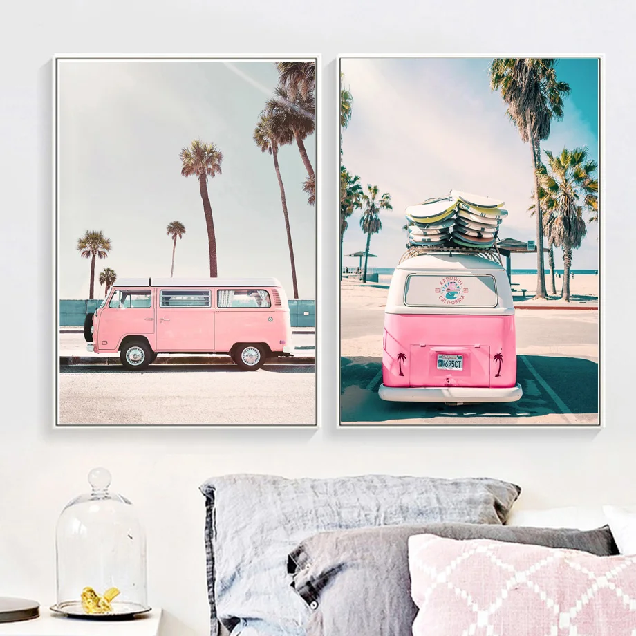 Vintage Surfboard Car Summer Beach Wall Art Canvas Painting Seascape Nordic Posters And Prints Wall Pictures For Living Room
Vintage Surfboard Car Summer Beach Wall Art Canvas Painting Seascape Nordic Posters And Prints Wall Pictures For Living Room