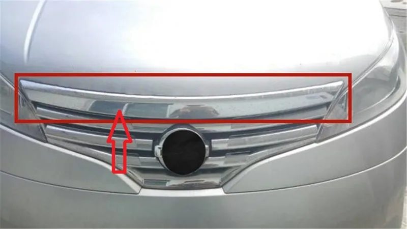 ABS Chrome Front Grille Around Trim Racing Grills Trim Front grille assembly Car styling for for Nissan NV200 2010-2013
ABS Chrome Front Grille Around Trim Racing Grills Trim Front grille assembly Car styling for for Nissan NV200 2010-2013