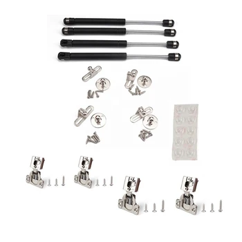 4Pcs 100N Door Lift Support Hydraulic Spring Hinge Cabinet Door Kitchen Cupboard Hinges Furniture Hardware 
4Pcs 100N Door Lift Support Hydraulic Spring Hinge Cabinet Door Kitchen Cupboard Hinges Furniture Hardware