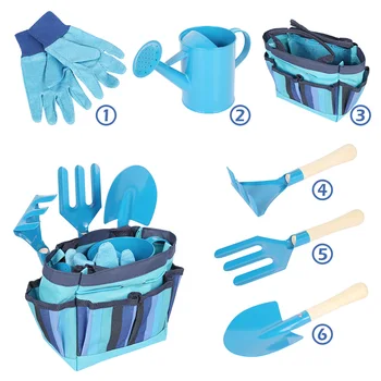 6Pcs Children Kids Little Gardener Tool Set With Bag Watering Can Shovel Rake Spade Toys Simulation Gardening Toy Kids Gift Toys
6Pcs Children Kids Little Gardener Tool Set With Bag Watering Can Shovel Rake Spade Toys Simulation Gardening Toy Kids Gift Toys