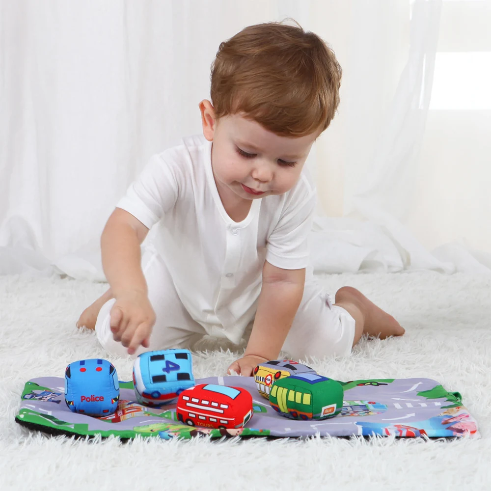 Фото Детские полиэфирные волокна для ползания и игр коврик Младенцы ковер детской