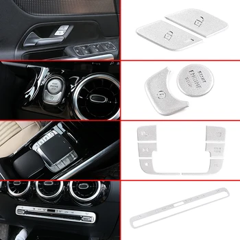 Alloy Central Control Function Button Stickers For Mercedes Benz A B GLA GLB CLA Calss W177 W247 X156 2019-2020 Car Accessories
Alloy Central Control Function Button Stickers For Mercedes Benz A B GLA GLB CLA Calss W177 W247 X156 2019-2020 Car Accessories