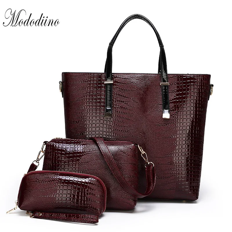 Mododiino Brands Women Handbag Set Luxury Designer Lizard Pattern Handbag Composite Bags For Women Purses And Handbags DNV1185
Mododiino Brands Women Handbag Set Luxury Designer Lizard Pattern Handbag Composite Bags For Women Purses And Handbags DNV1185