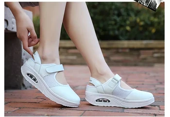 Hollow nurse shoes summer mesh breathable 2020 new deodorant thick bottom work shoes air cushion soft bottom shake shoes women
Hollow nurse shoes summer mesh breathable 2020 new deodorant thick bottom work shoes air cushion soft bottom shake shoes women